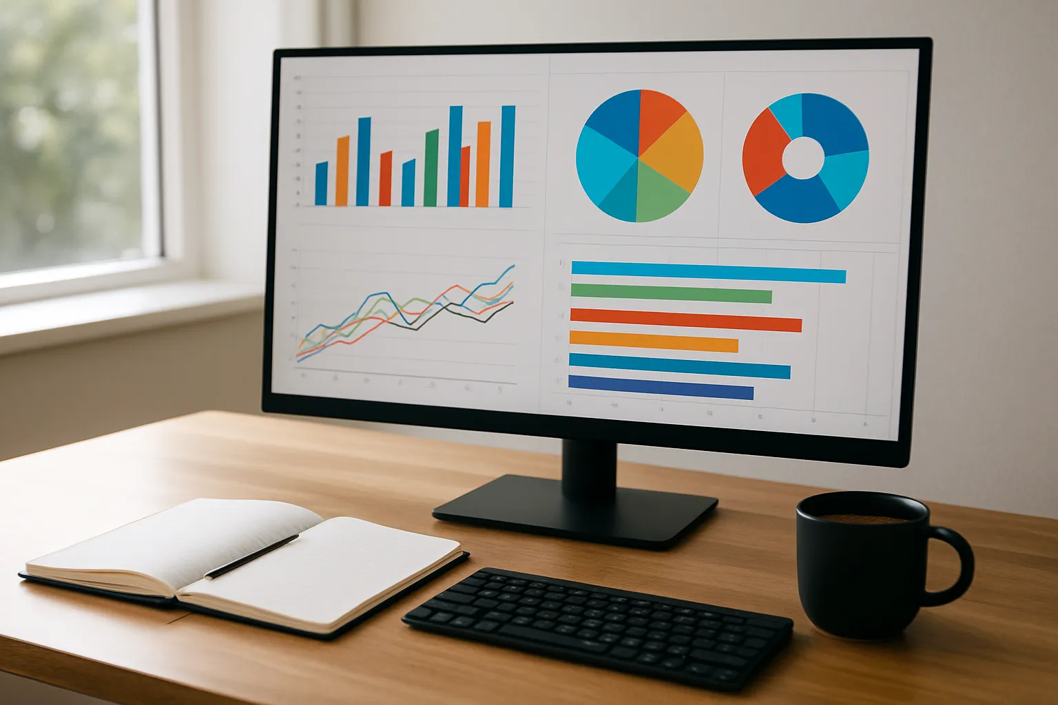 Poste de travail marketing pour choisir un prestataire template Looker Studio en France